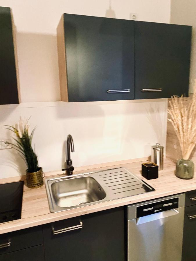 Saniertes Studio - Elisa - Mit Balkon, Wlan, Smart-Tv & Kueche In City-Naehe Erfurt Zewnętrze zdjęcie